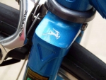 Gabelkopf mit Gazelle-Logo